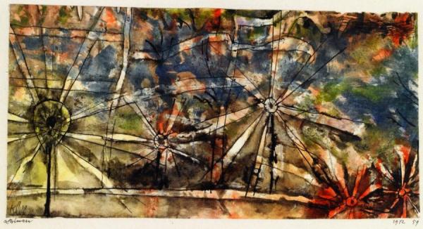 Street Lamps by Paul Klee