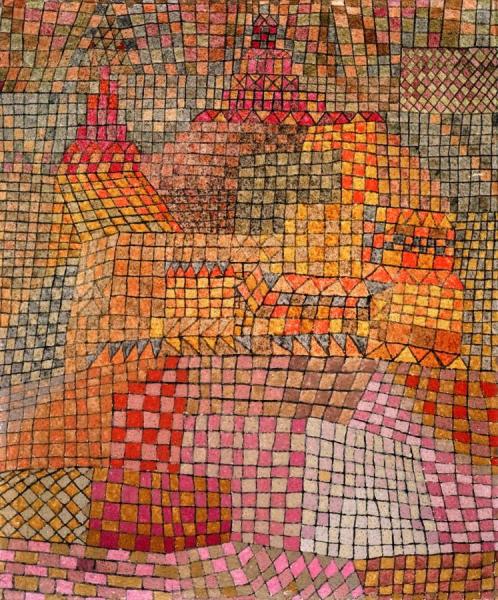 Town Castle Kr. by Paul Klee