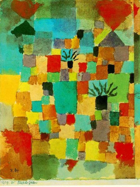 Tunesian Gardens by Paul Klee