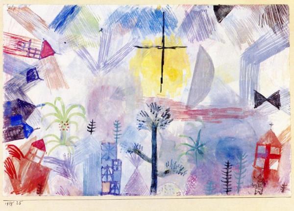 Unfinished Landscape by Paul Klee