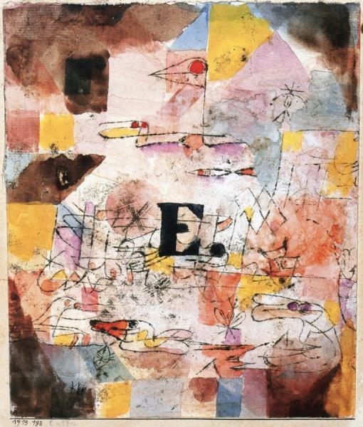 Waterfowl - Duck by Paul Klee