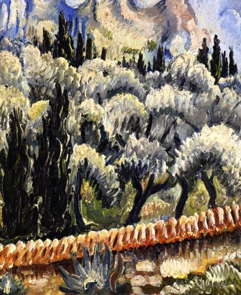 Olivenbaume, Mausanne, Cassis by Paul Kleinschmidt