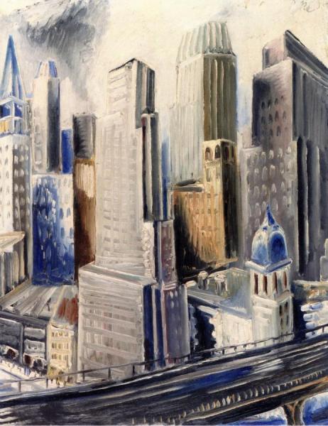 View Of Manhattan by Paul Kleinschmidt