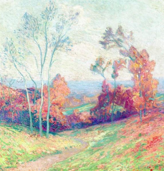 By The Sea In Brittany by Paul Madeline