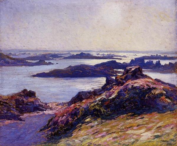 Islets At Brehat by Paul Madeline