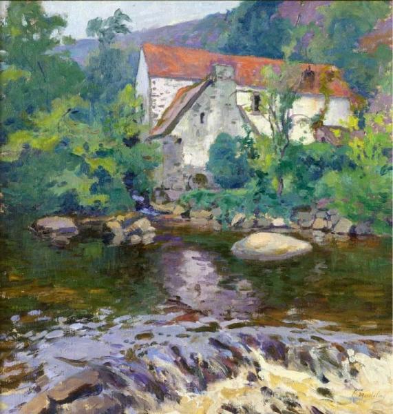 La Sedelle Au Moulin Barrat by Paul Madeline