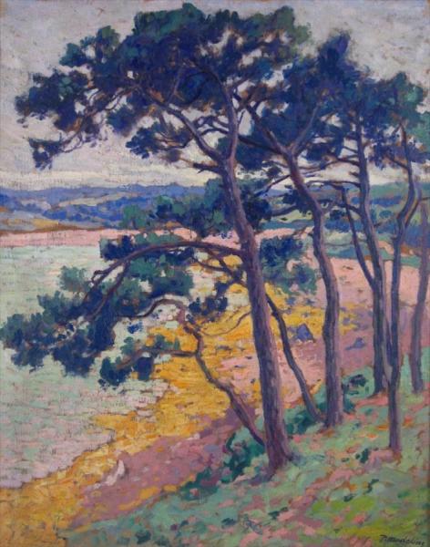 Le Baie De Launay Bretagne by Paul Madeline