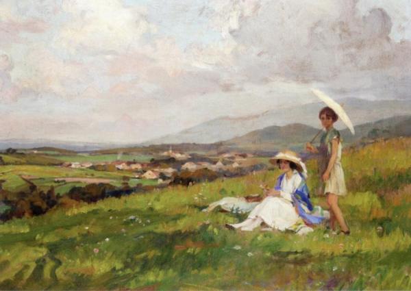 Picking Flowers by Paul Michel Dupuy