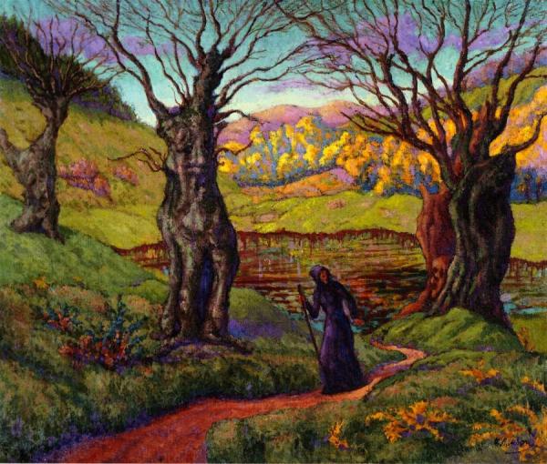 A Witch In The Swamp by Paul Ranson