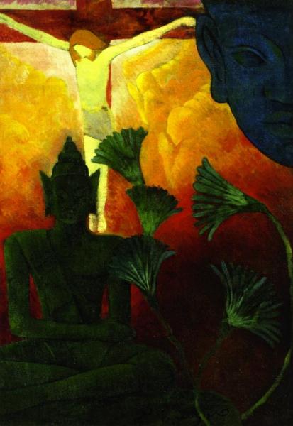 Christ And Buddha by Paul Ranson