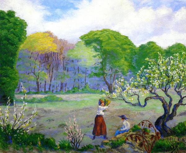 Picking Flowers by Paul Ranson