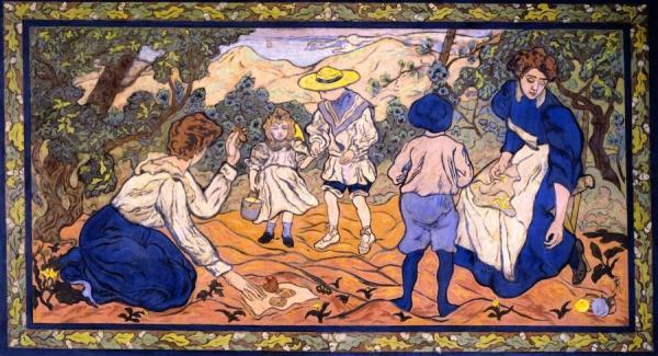 Snack Among The Dunes by Paul Ranson