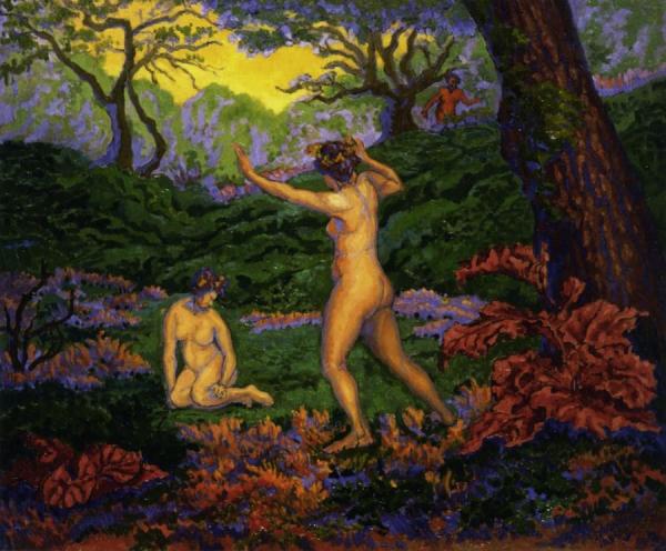 The Faun And Spring by Paul Ranson