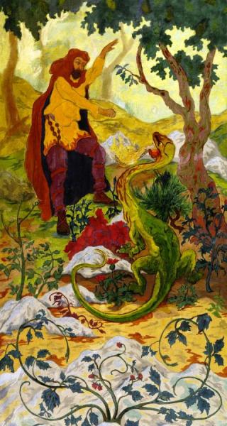 The Legend Of The Hermit by Paul Ranson
