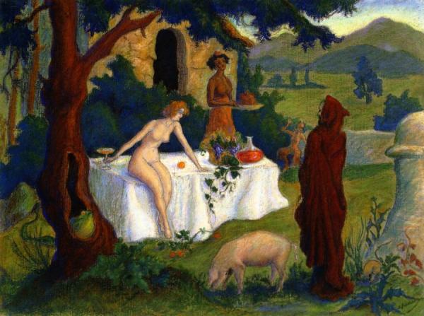 The Temptation Of Saint Anthony by Paul Ranson