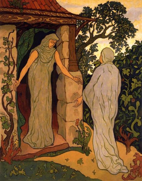 The Visitation by Paul Ranson Oil Painting Reproductions
