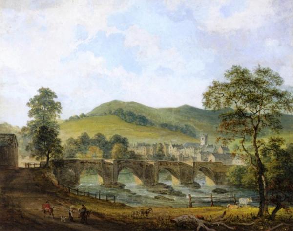 Llangollen, Denbighshire by Paul Sandby, R.a.