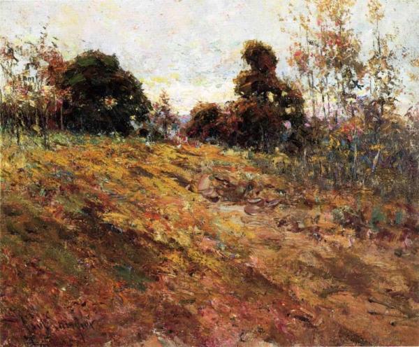 Kentucky Autumn by Paul Sawyier Oil Painting Reproductions
