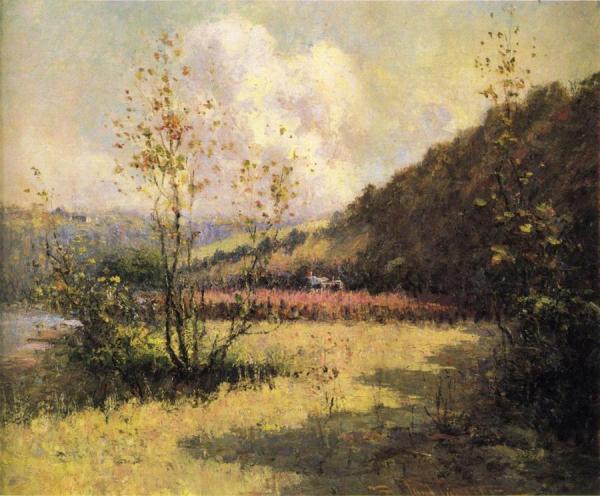 Kentucky River Valley by Paul Sawyier Oil Painting Reproductions