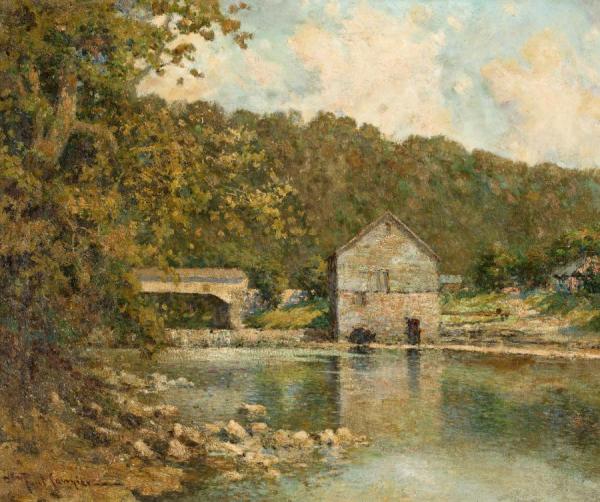 Rivermill by Paul Sawyier