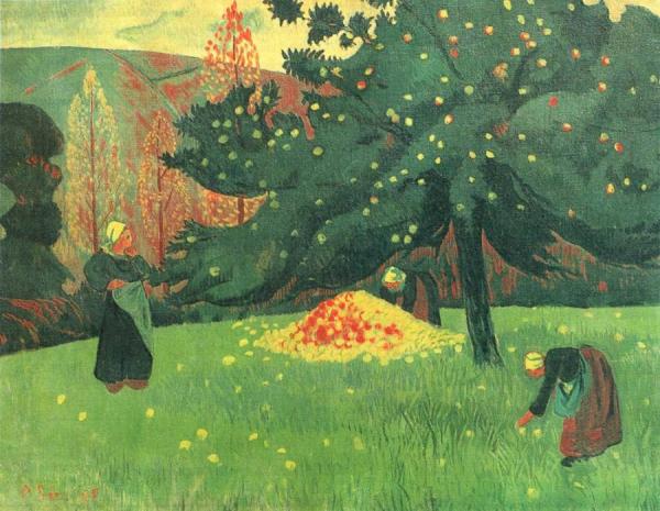 Apple Picking by Paul Serusier Oil Painting Reproductions