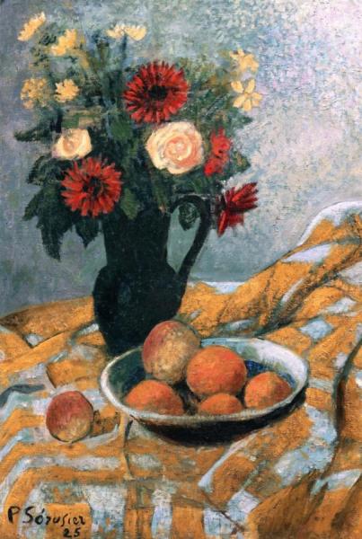 Bouquet, Peaches And Apricots by Paul Serusier