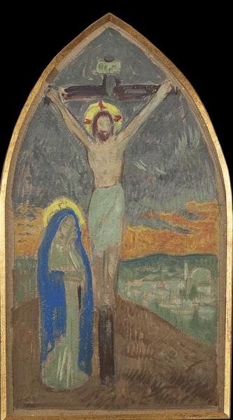 Christ On Cross by Paul Serusier Oil Painting Reproductions