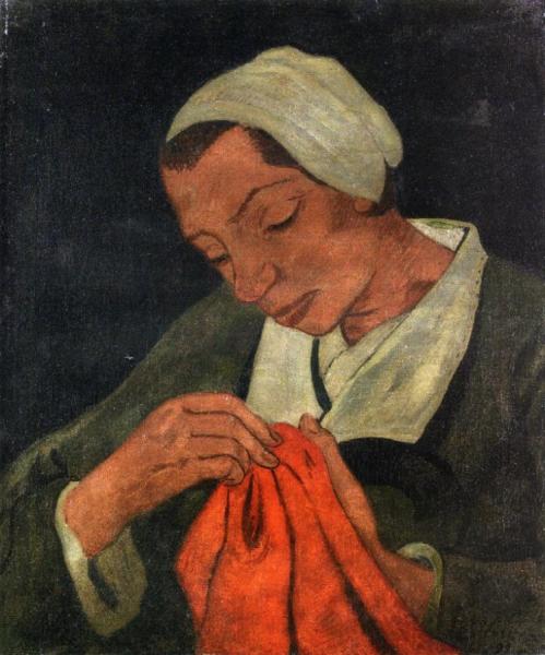 La Couseuse by Paul Serusier