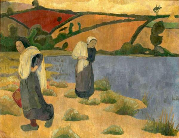 Laundresses At The River by Paul Serusier