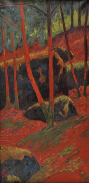 Le Bois Rouge by Paul Serusier