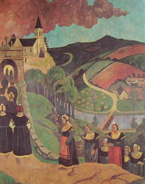 Notre Dame De Portes by Paul Serusier