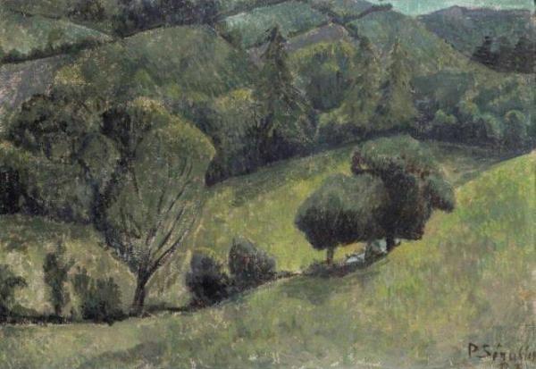 Paysage Au Vallon by Paul Serusier