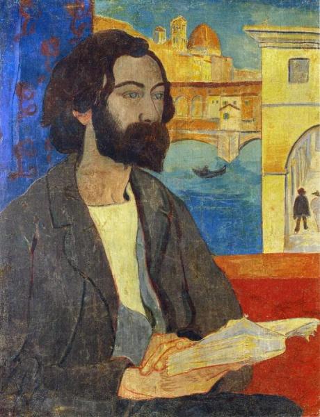 Portrait Of Emile Bernard At Florence by Paul Serusier