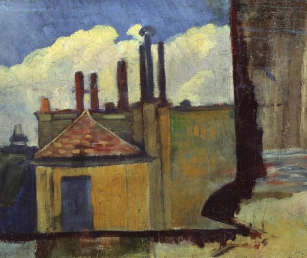 Roof Tops In Paris by Paul Serusier