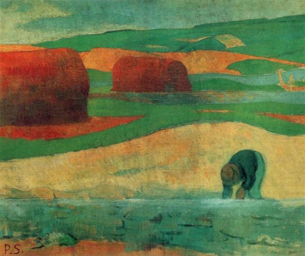 Seaweed Gatherer by Paul Serusier