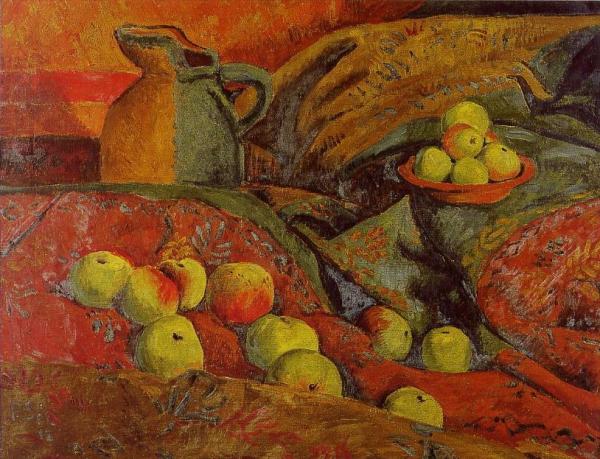 Still Life With Apples And Jug by Paul Serusier