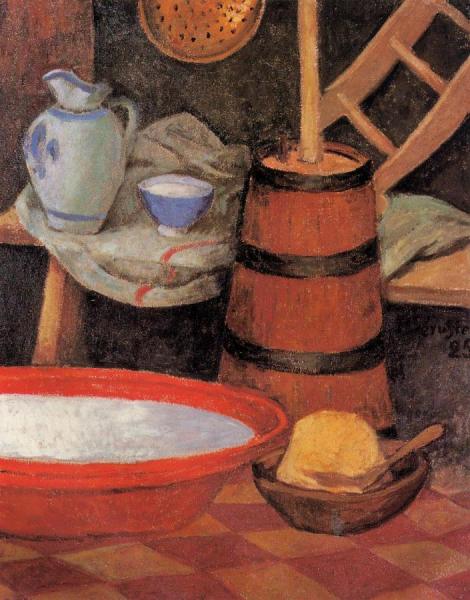 Still Life With Churn by Paul Serusier