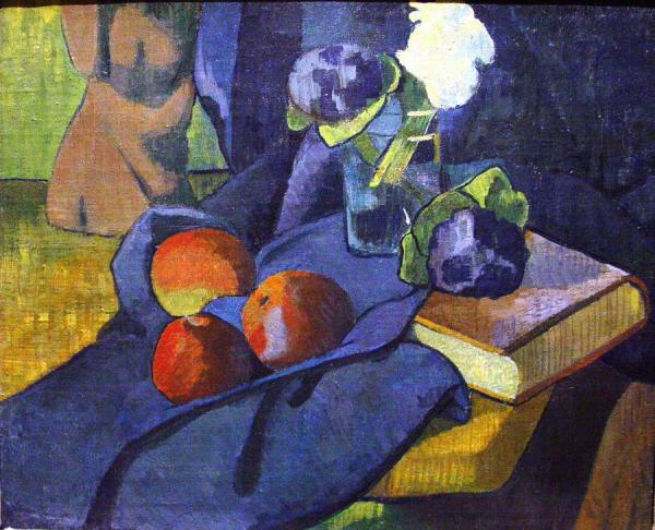 Still Life With Violets by Paul Serusier