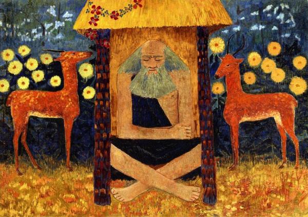 The Meditaion Of Visichta by Paul Serusier