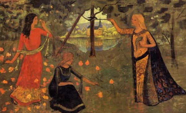The Youth Of Queen Anne by Paul Serusier Oil Painting Reproductions