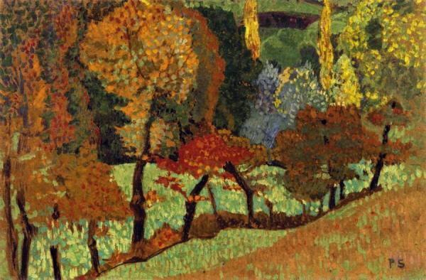 Paul Serusier Trees Along A Creek