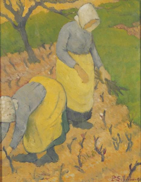 Women In The Vineyard by Paul Serusier