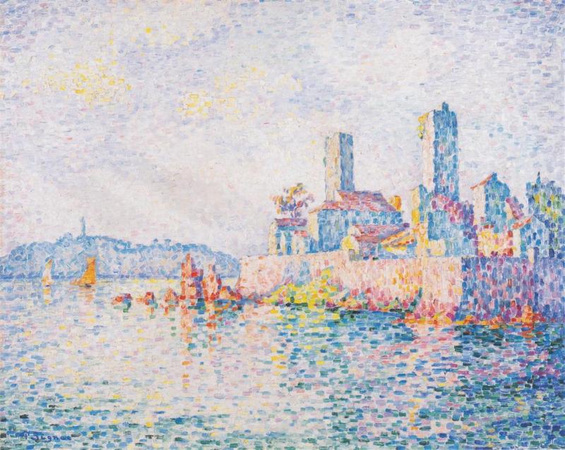 Antibes The Towers, 1911 by Paul Signac