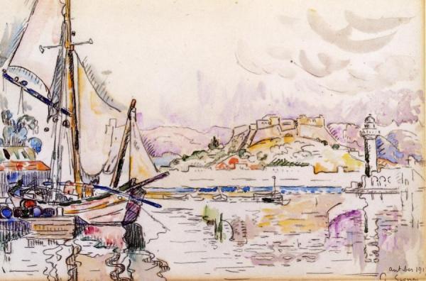 Antibes by Paul Signac