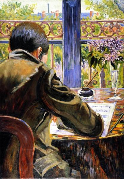 Asnieres Study: Charles Torquet Seen From Behind by Paul Signac