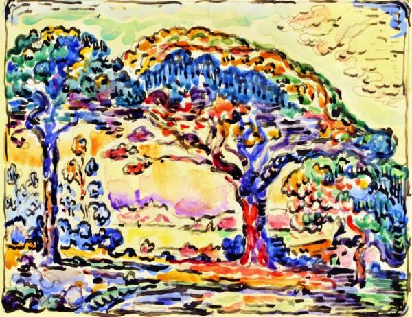 Bay Of Saint-tropez by Paul Signac