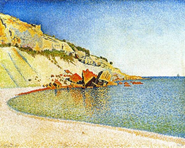 Cap Lombard, Cassis, Opus 196 by Paul Signac