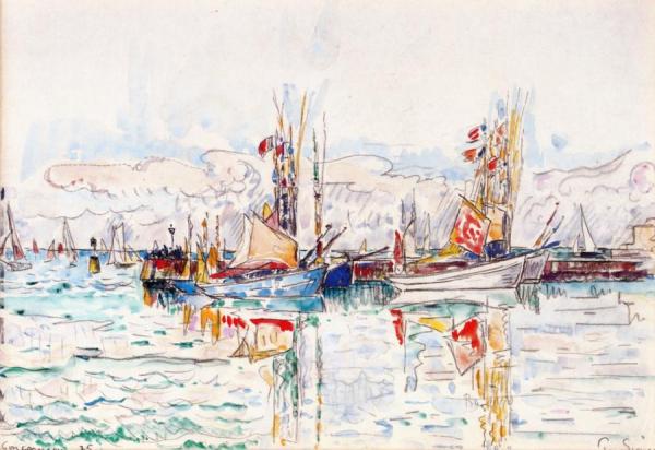 Concarneau by Paul Signac