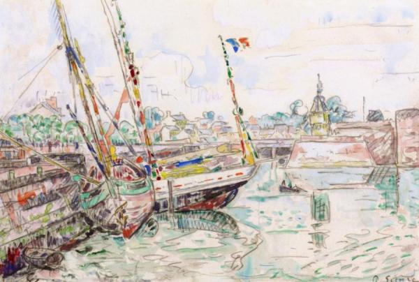 Concarneau by Paul Signac Oil Painting Reproductions