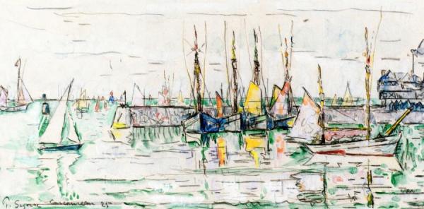 Concarneau by Paul Signac